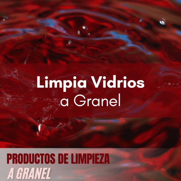 Limpia Vidrios Líquido a Granel